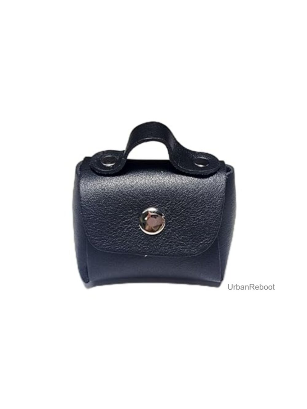 Genuine Leather Mini Pouch Fits AirPods Coin & Accessory Holder Handmade